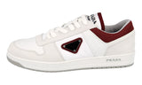 Prada Men's White Leather Downtown Sneaker 2EE391