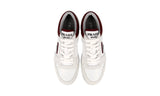 Prada Men's White Leather Downtown Sneaker 2EE391