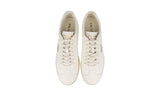 Prada Men's Beige Deerskin Leather Buckskin Lane Downtown Sneaker 2EE394