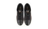 Prada Men's Black Deerskin Leather Lane Downtown Sneaker 2EE394