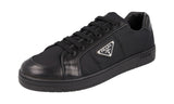 Prada Men's 2EE395 3ABU F0002 Leather Sneaker