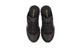 Prada Men's Black Leather + Nylon Mules Sandals Sneaker 2EE441