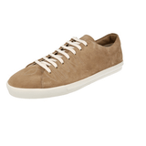 Prada Men's Beige Leather Aged-effect Sneaker 2EE448
