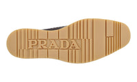 Prada Men's Brown Full Brogue Leather Derby Business Shoes 2EG015