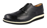 Prada Men's 2EG116 3B7N F0002 Full Brogue Leather Business Shoes