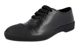 Prada Men's 2EG149 3O9U F0002 Leather Lace-up Shoes