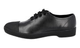 Prada Men's Black Leather Lace-up Shoes 2EG149