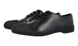Prada Men's Black Leather Sneaker 2EG149