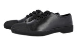 Prada Men's Black Leather Lace-up Shoes 2EG149