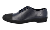 Prada Men's Blue Leather Lace-up Shoes 2EG149