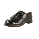 Prada Men's Black welt-sewn Leather Runway Welt Sewn Kiltie Business Shoes 2EG192