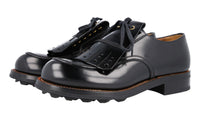 Prada Men's Black welt-sewn Leather Business Shoes 2EG193
