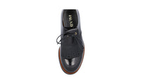Prada Men's Black welt-sewn Leather Business Shoes 2EG193