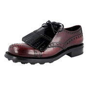 Prada Men's Brown welt-sewn Leather Business Shoes 2EG197