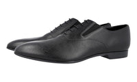Prada Men's Black Saffiano Leather Oxford Business Shoes 2EG206