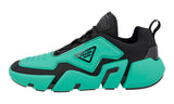 Prada Men's Green Techno Stretch Segment Sneaker 2EG214