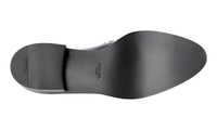 Prada Men's Black Brushed Spazzolato Leather Lace-up Shoes 2EG256