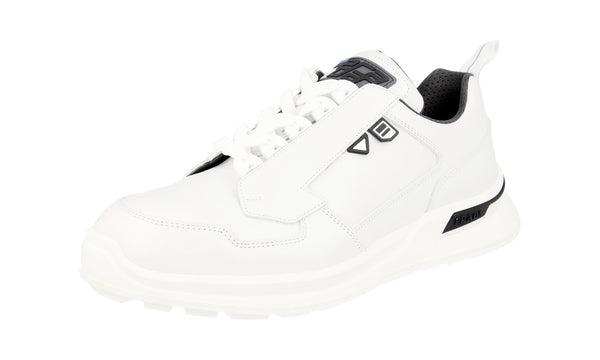 Prada Men's 2EG264 34A F0009 Leather Sneaker