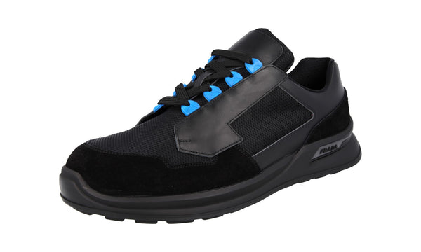 Prada Men's 2EG266 000 F0D8J Leather Sneaker