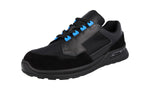 Prada Men's 2EG266 000 F0D8J Leather Sneaker