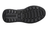 Prada Men's Black Heavy-Duty Rubber Sole Leather Mechano Sneaker 2EG266