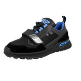 Prada Men's Black Heavy-Duty Rubber Sole Leather Mechano Sneaker 2EG266