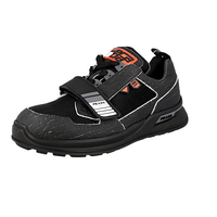 Prada Men's Black Leather Mechano Sneaker 2EG266