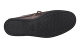Prada Men's Brown Leather Deck Lace-up Shoes 2EG269
