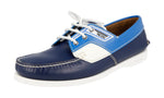 Prada Men's 2EG270 X2O F0OBY Leather Lace-up Shoes