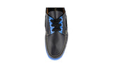Prada Men's Black Brushed Spazzolato Leather Lace-up Shoes 2EG271