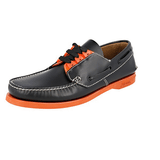 Prada Men's Black Brushed Spazzolato Leather Lace-up Shoes 2EG271