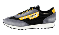 Prada Men's Black Leather Milano 70 Sneaker 2EG276
