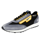 Prada Men's Black Leather Nylon Milano 70 Sneaker 2EG276