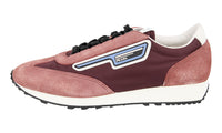 Prada Men's Red Leather Milano 70 Sneaker 2EG276