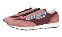 Prada Men's Red Leather Milano 70 Sneaker 2EG276