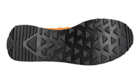 Prada Men's Orange Leather Milano 70 Sneaker 2EG276