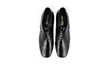 Prada Men's Black Leather Ultra Thin Ultraduenn Derby Business Shoes 2EG277