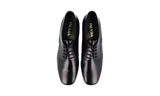 Prada Men's Black Leather Derby Business Shoes 2EG277