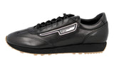 Prada Men's Black Leather Sneaker 2EG286