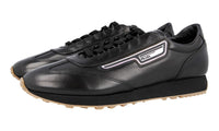 Prada Men's Black Leather Milano 70 Sneaker 2EG286
