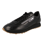Prada Men's Black Leather Milano 70 Sneaker 2EG286