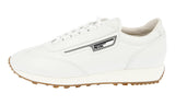Prada Men's White Leather Milano 70 Sneaker 2EG286