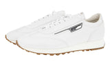 Prada Men's White Leather Milano 70 Sneaker 2EG286