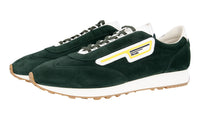 Prada Men's Green Leather Sneaker 2EG286