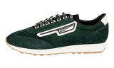 Prada Men's Green Leather Sneaker 2EG286