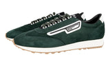 Prada Men's Green Leather Milano 70 Sneaker 2EG286