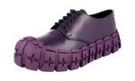 Prada Men's 2EG292 B4L F0030 Brushed Spazzolato Leather Sneaker