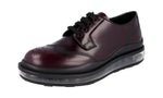 Prada Men's 2EG299 B4L F0397 Full Brogue Leather Business Shoes