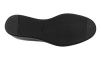 Prada Men's Black Brushed Spazzolato Leather Derby Business Shoes 2EG300