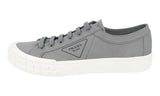 Prada Men's Grey Cassetta Wheel Sneaker 2EG302